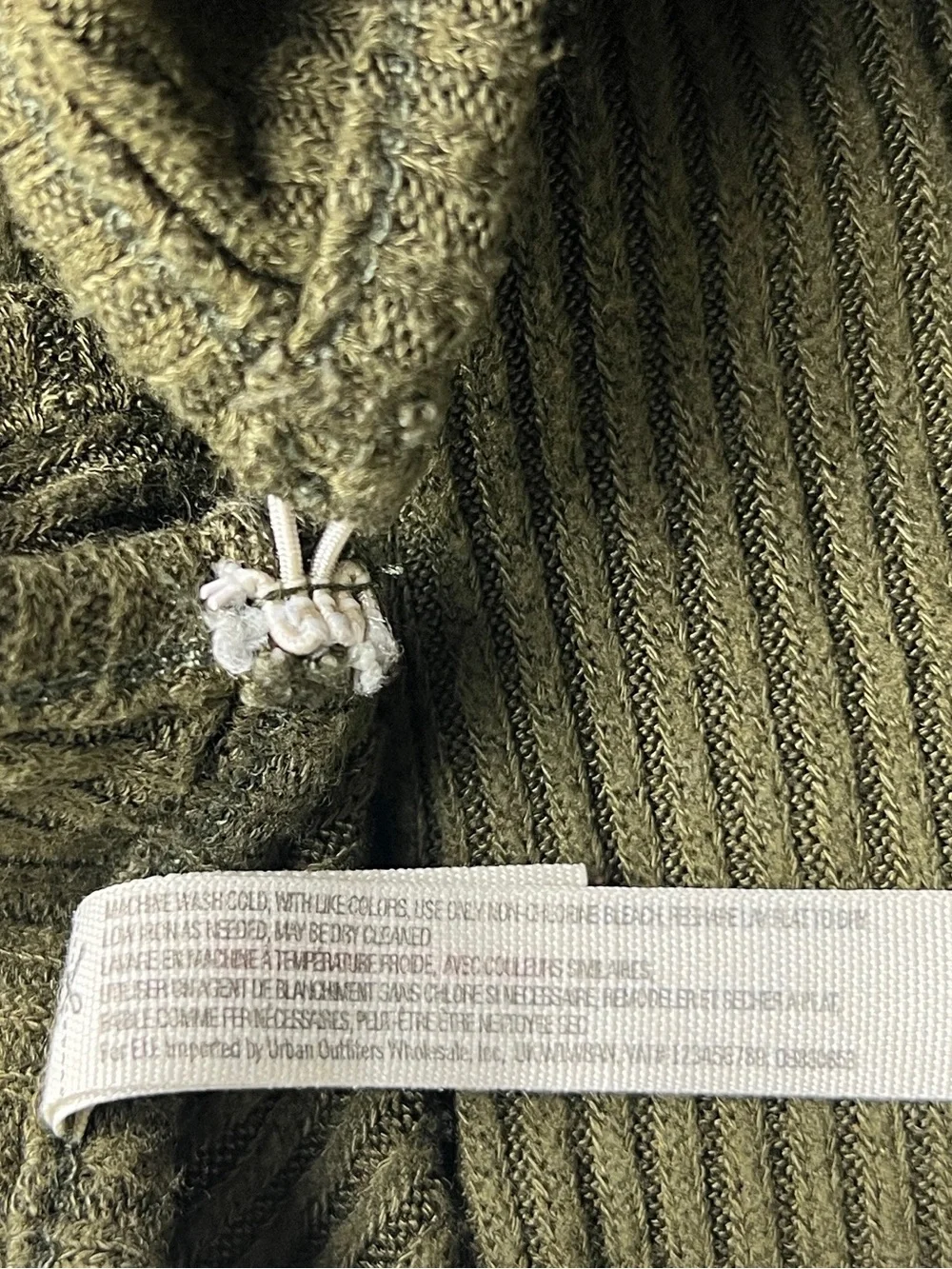 Free People Sunday Snuggles Jumper in Army - sz L